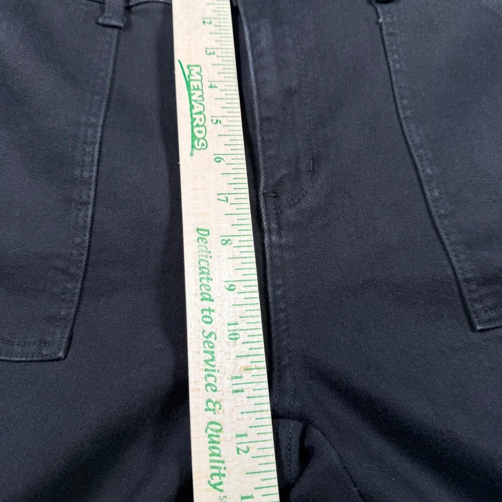 Judy Blue Jogger Pants Women 15/32(FIT 31x29) Black Drawstring High Rise Stretch